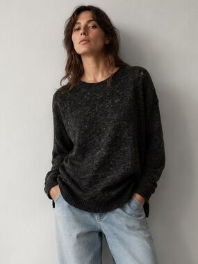 H&M Oversized Distressed Pullover Sweater